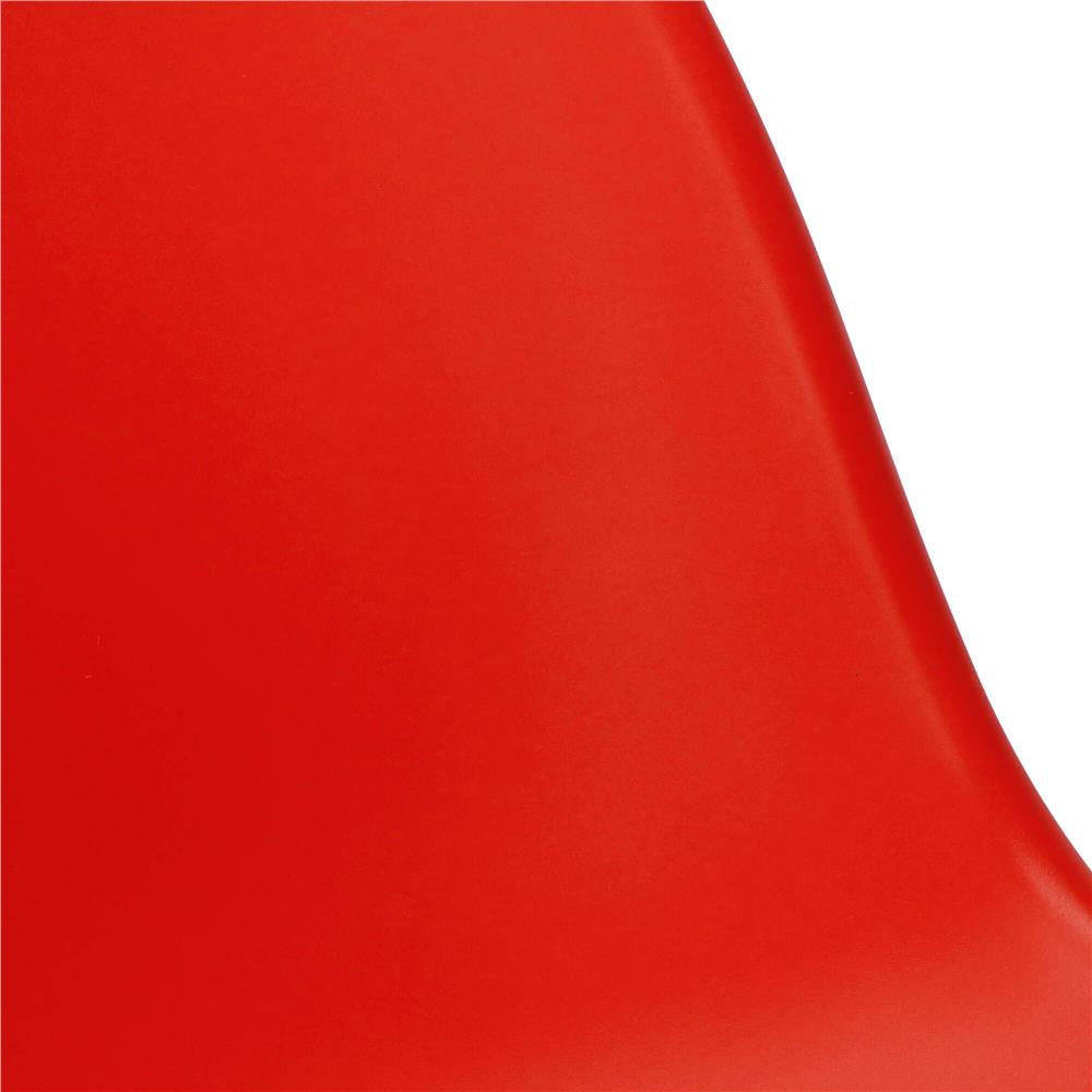 Scaun dining Scandinav pentru bucatarie, 38x42x82cm, rosu