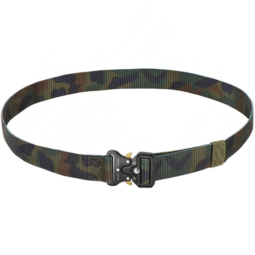 Curea centura Tactical Combat pentru barbati 3.7x125cm, rezistent, verde camuflaj