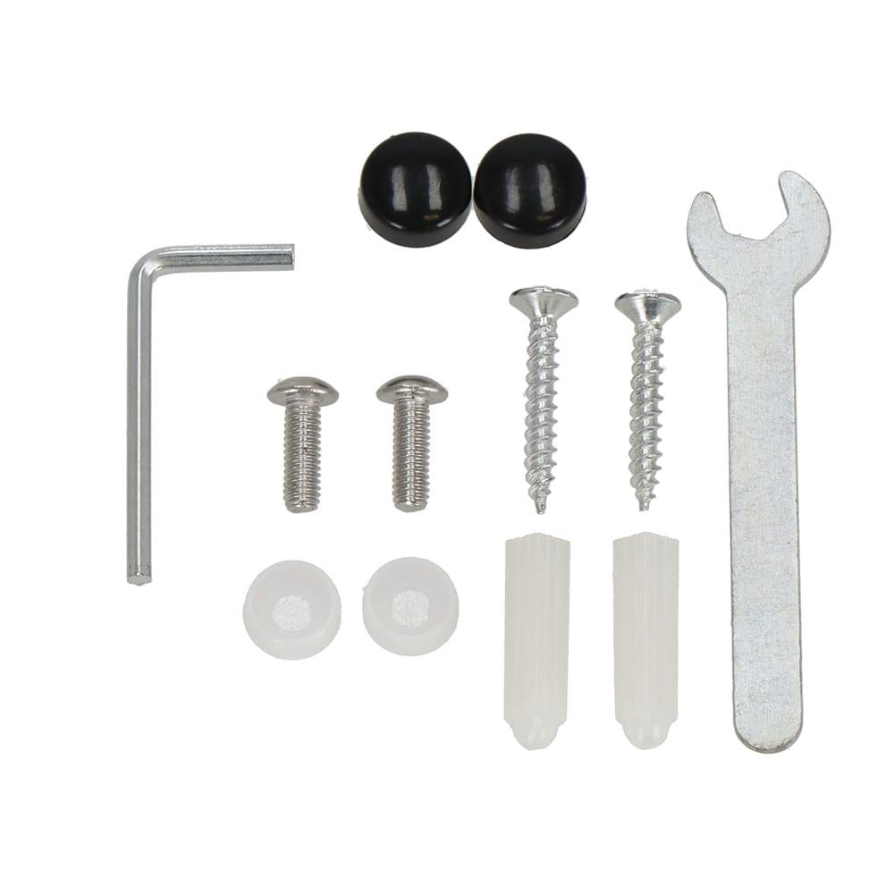 Suport hartie igienica din otel cu sertar depozitare, sistem montare inclus, 22cm, negru bej