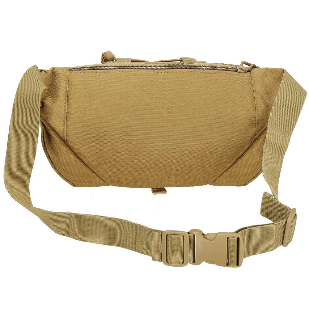 Borseta incapatoare pentru umar sau brau, impermeabila, unisex, 37x19cm, verde