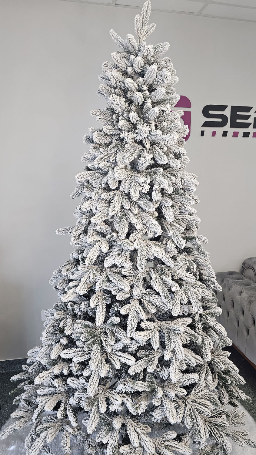 Brad artificial Christmas Deluxe by Sersimo, Global nins, mix 2D+3D, 210cm
