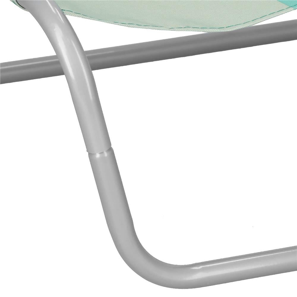 Scaun de plaja Sersimo GC025, pliabil, 90kg, 52x88cm, verde