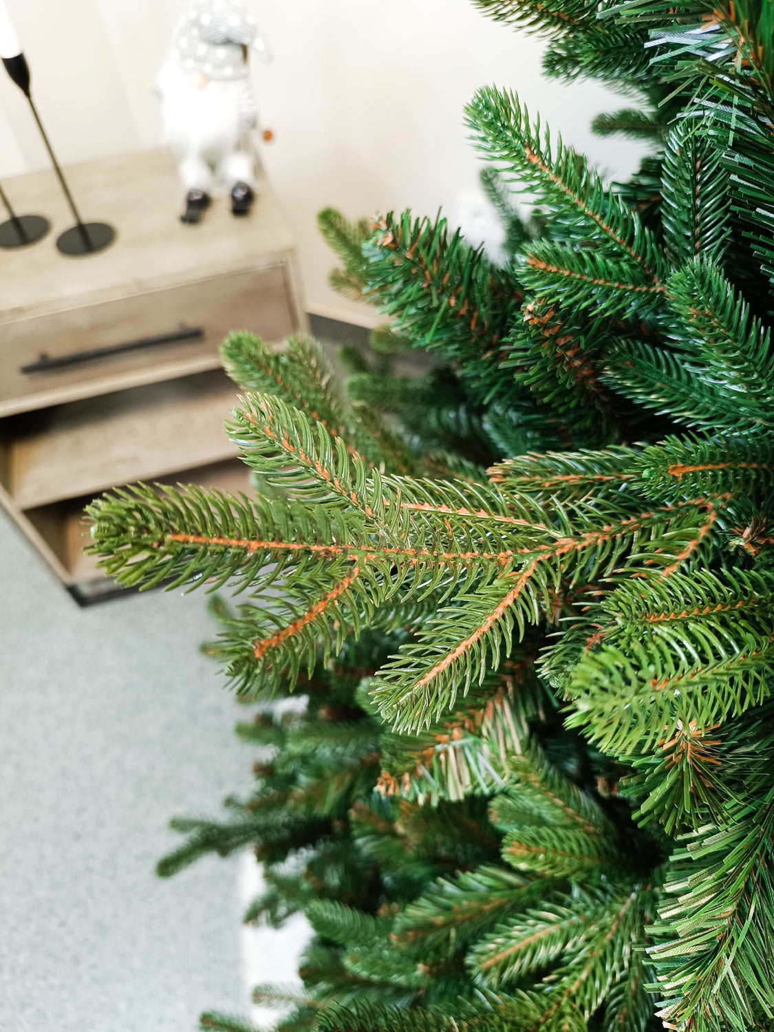 Brad artificial Christmas Deluxe by Sersimo, Royal Felara, 2D+3D, 210cm