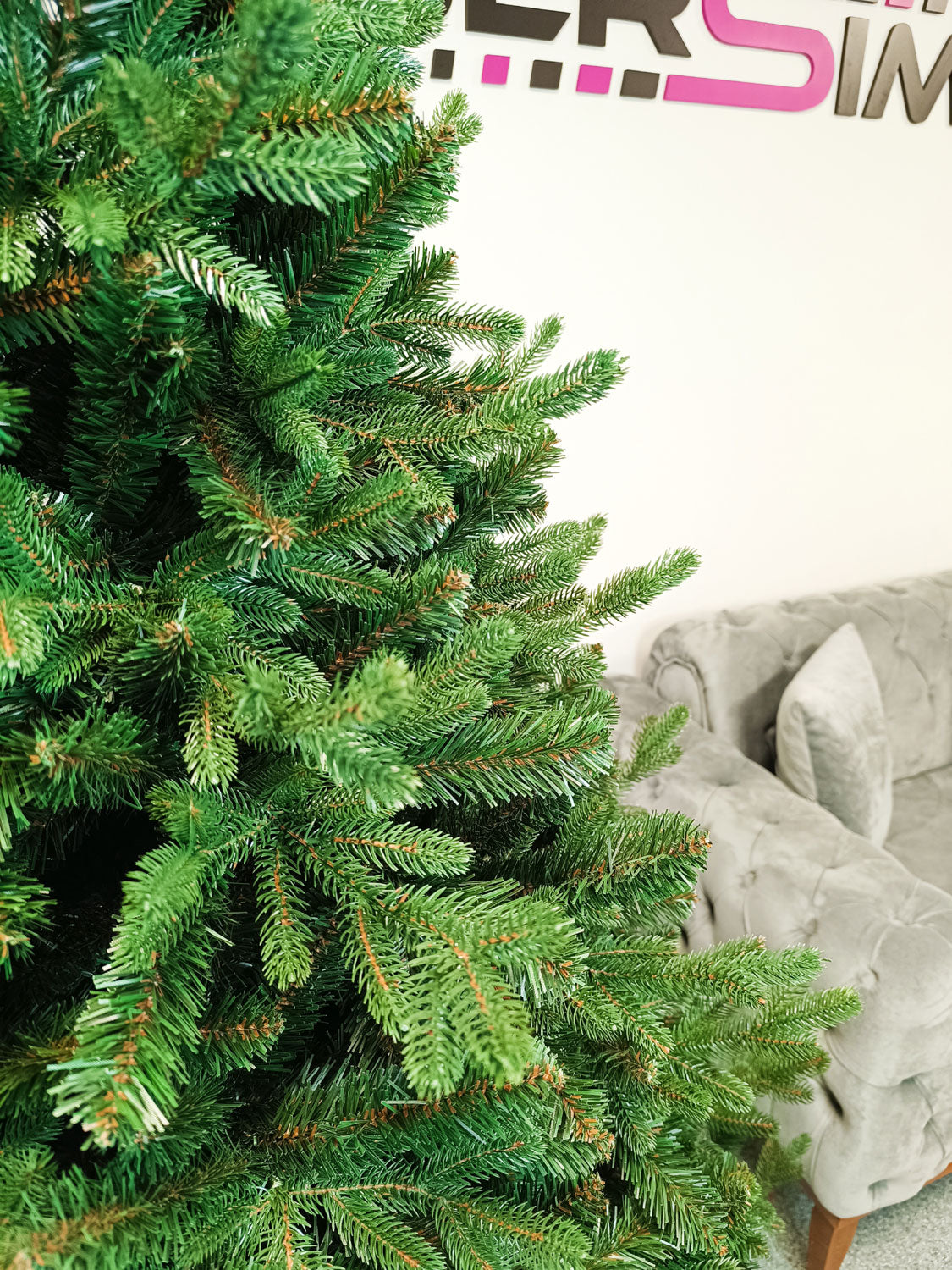 Brad artificial Christmas Deluxe by Sersimo, Royal Felara, 2D+3D, 210cm