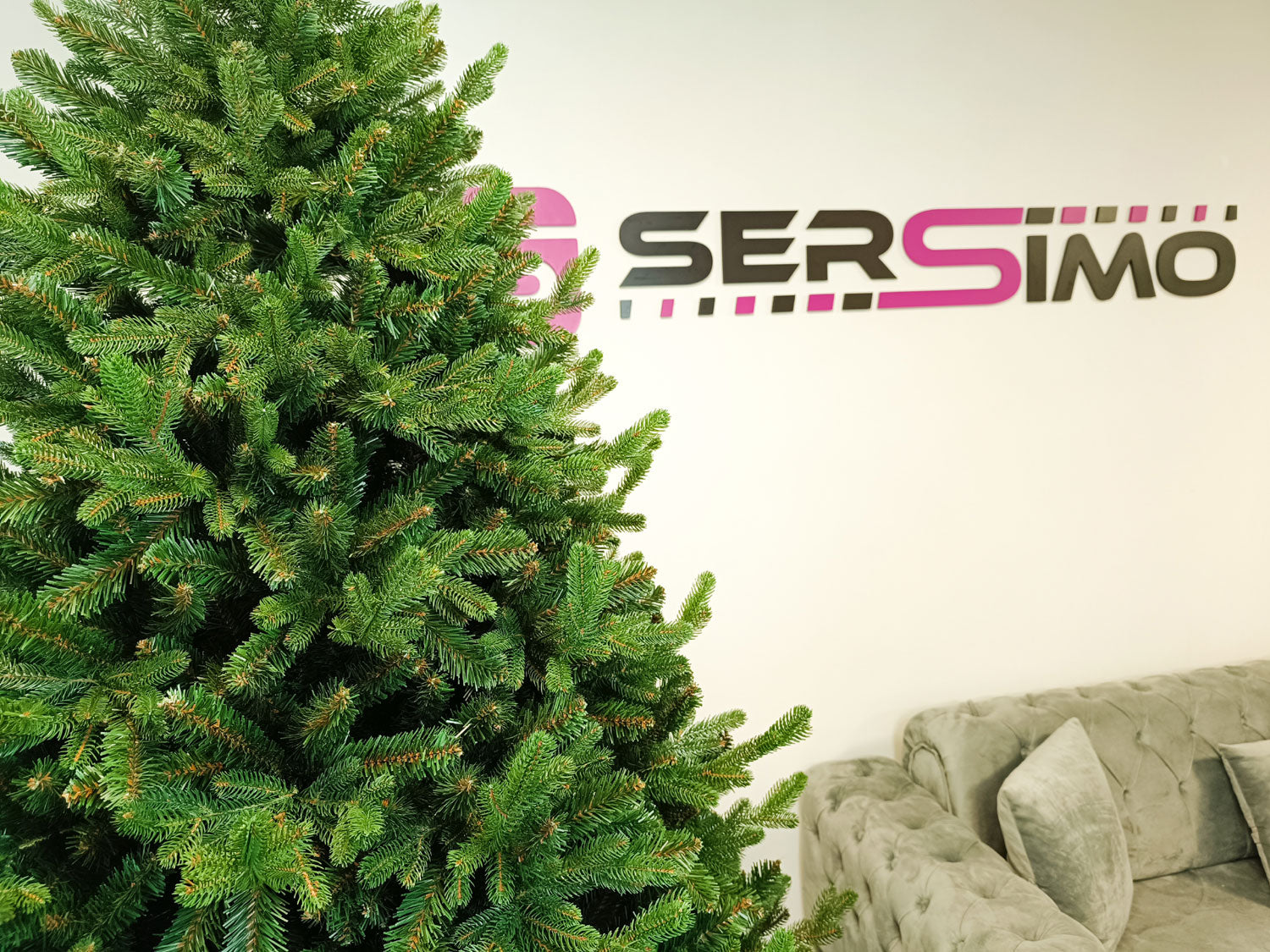 Brad artificial Christmas Deluxe by Sersimo, Royal Felara, 2D+3D, 230cm