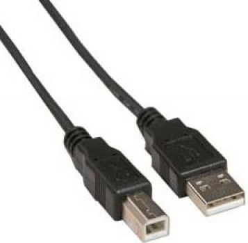 CABLU USB SPACER pt. imprimanta, USB 2.0 (T) la USB 2.0 Type-B (T), 4.5m, black, "SPC-USB-AMBM-15"