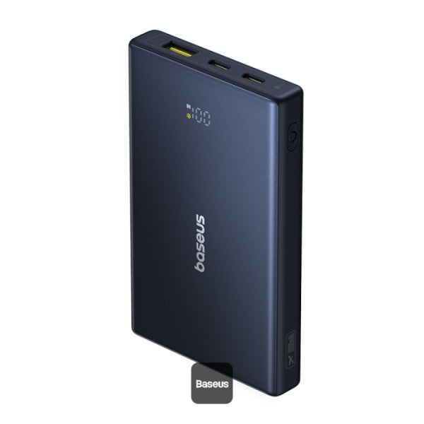 POWER BANK Baseus PicoGo, display, capacitate 10000mAh, 20W, 2 x USB Type-C, 1 x USB, total 5V/3A, include cablu Type-C to
