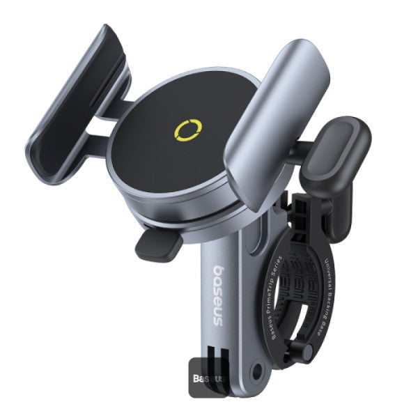 SUPORT bicicleta Baseus PrimeTrip pt SmartPhone, fixare de bare de diferite dimensiuni, metalic, negru "C40569000121-00" - 6932172661557