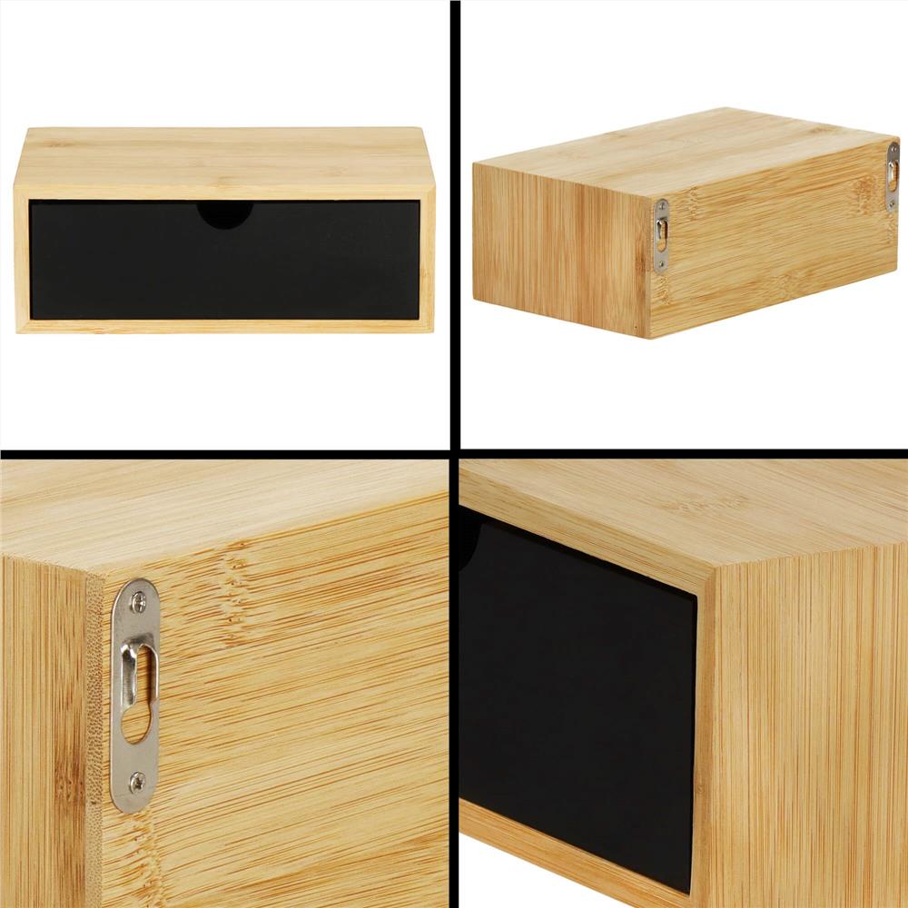 Suport hartie igienica din otel cu sertar depozitare, sistem montare inclus, 22cm, negru bej