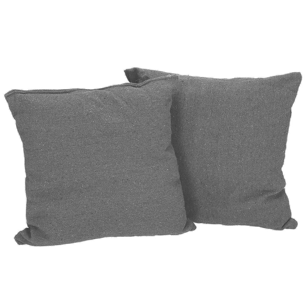 Hamac tip leagan suspendat pentru casa sau gradina, gri cu perne, 130x100cm, 150kg