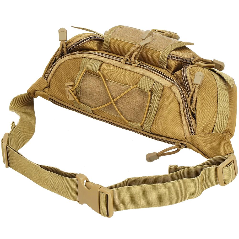 Borseta incapatoare pentru umar sau brau, impermeabila, unisex, 37x19cm, verde