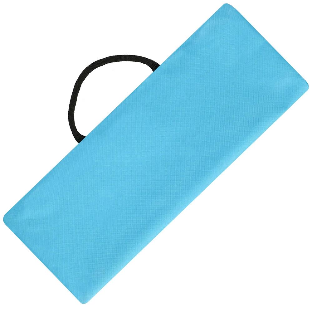 Scaun de plaja Sersimo GC026, pliabil, 90kg, 52x88cm, albastru
