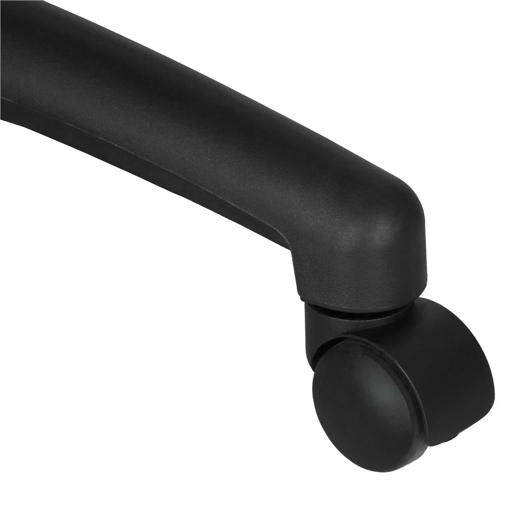 Scaun de birou ergonomic cu reglaj pe inaltime, functie de balans si perna lombara, 59x52x125 cm, negru