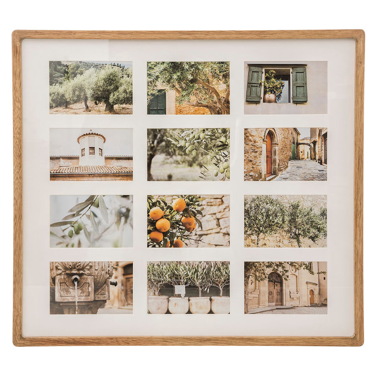 Rama foto Atmosphera Milea colaj pentru 12 fotografii, 59x54 cm, bej