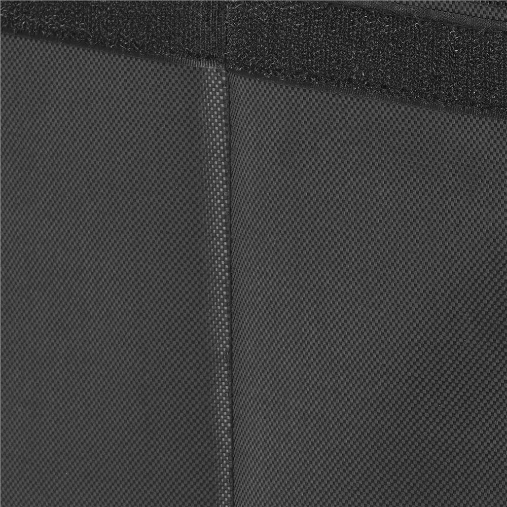Organizator pentru portbagaj tip lada, cu buzunare laterale, pliabil, 30x58x33cm, negru