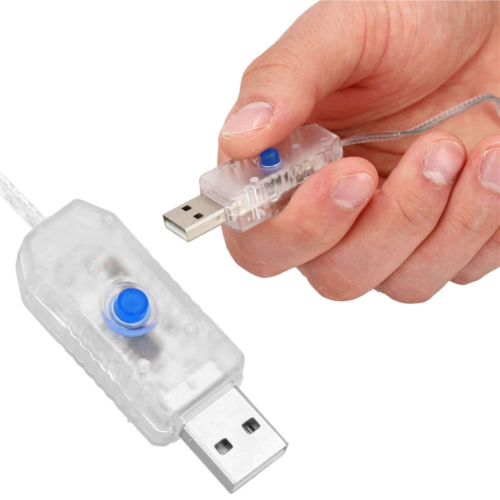 Figurina Craciun, Mos Craciun pe scara, cu iluminare LED, alimentare USB, pentru interior