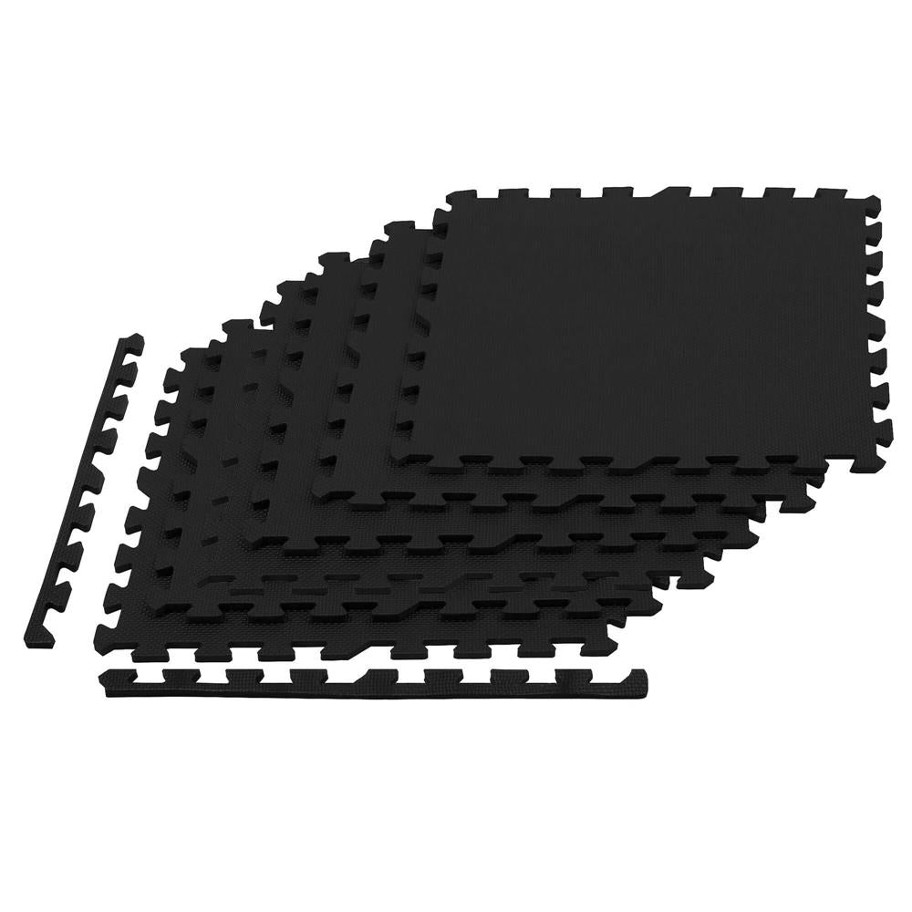Set covoras de protectie saltea de antrenament, tip puzzle, 6 piese de 60x60cm, 12mm