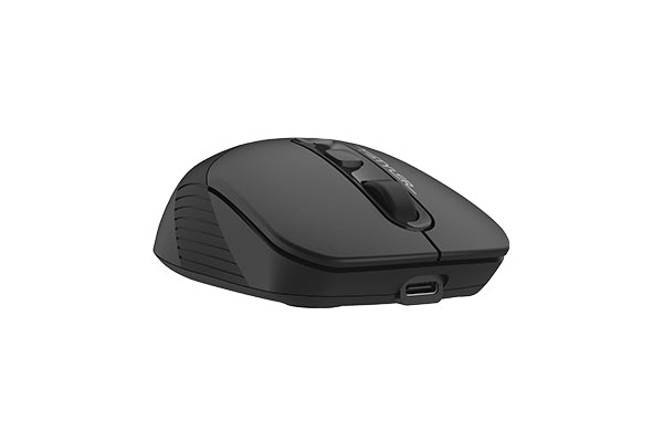 MOUSE A4tech, PC sau NB, wireless, 2.4GHz + BT, optic, 2000 dpi, butoane/scroll 4/1, , negru, Fstyler "FB10C-BK"