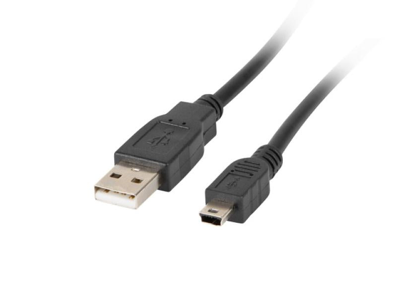 Lanberg Cablu USB Mini(M)  USB-A(M) 2.0 1,8 m ng