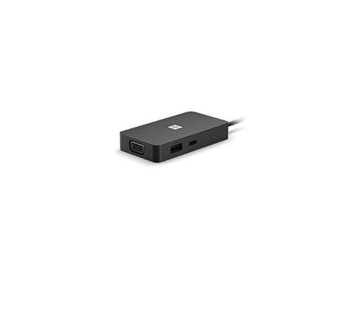 MS Surface USB-C Travel Hub COMM DA/FI/NO/SV Hdwr Black, "1E4-00004"