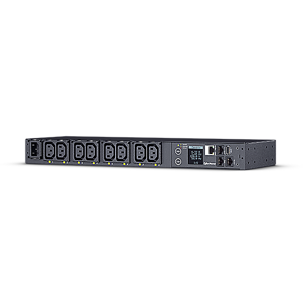 PDU CYBER POWER 1U pt. rack 19 inch, 8 prize IEC, intrare IEC, max 12 A, sistem management, "PDU41004"