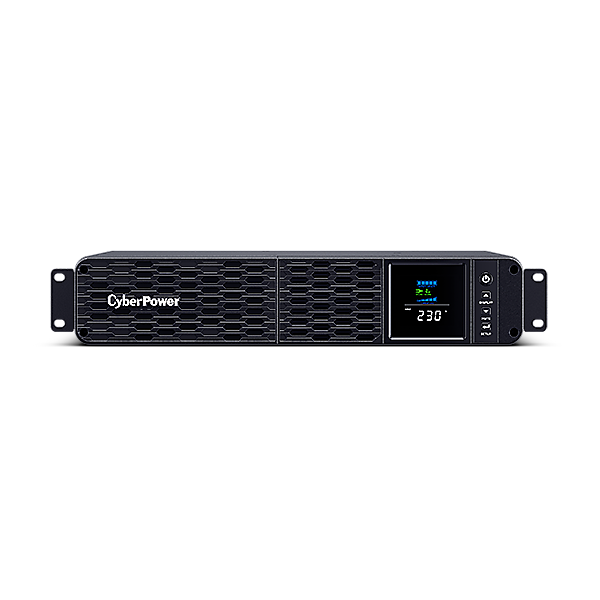 UPS CYBER POWER Line Int. cu Sinusoida Pura,rack 2U,2000VA/ 1200W AVR,8xIEC,LCD,2x 12V/9Ah,Backup 2-9min,incarc.8h,USB,RS232,RJ45,slot SNMP,GreenP,seria CP "CP2000EIPFCRM2U"