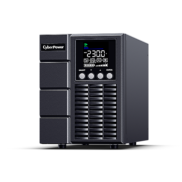 UPS CYBER POWER Online dubla conversie cu Sinusoida Pura, tower, 1000VA 900W 1xIEC C13 2xSchuko, "OLS1000EA"