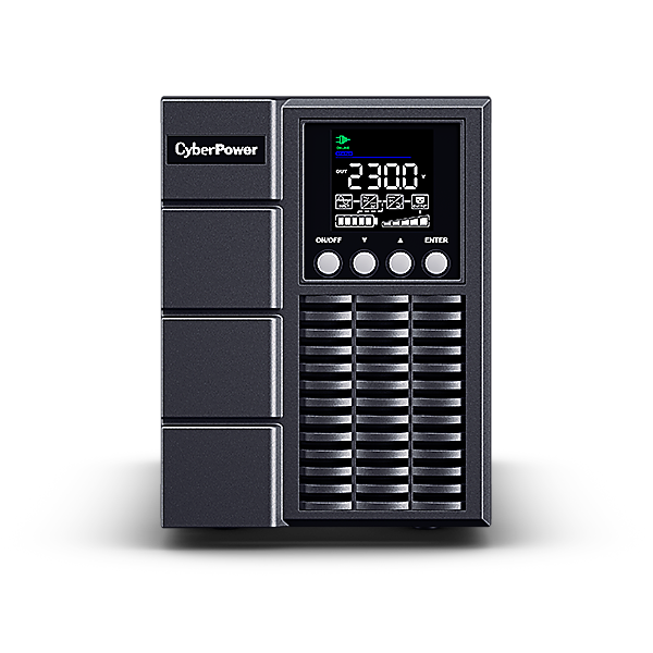 UPS CYBER POWER Online dubla conversie cu Sinusoida Pura, tower, 1000VA 900W 1xIEC C13 2xSchuko, "OLS1000EA"