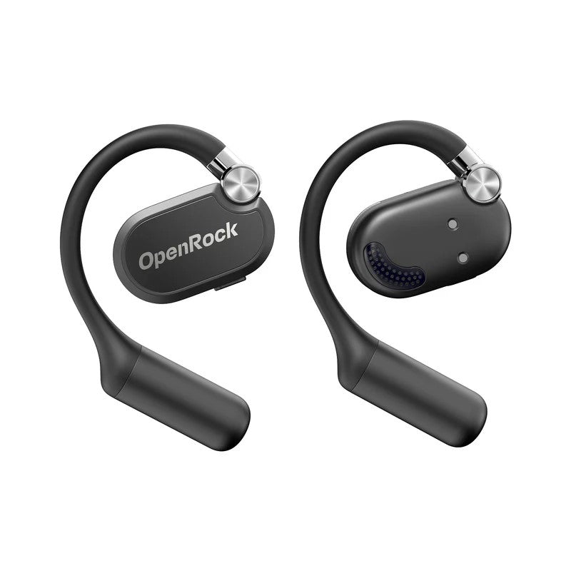 Casti OneOdio "OpenRock X", Open-Ear, utilizare smartphone, Bluetooth 5.3, rezistent la apa, multi-pairing, 4x mic, noise canceling, , negru, "OpenRock X Black" (timbru verde 0.8 lei) -