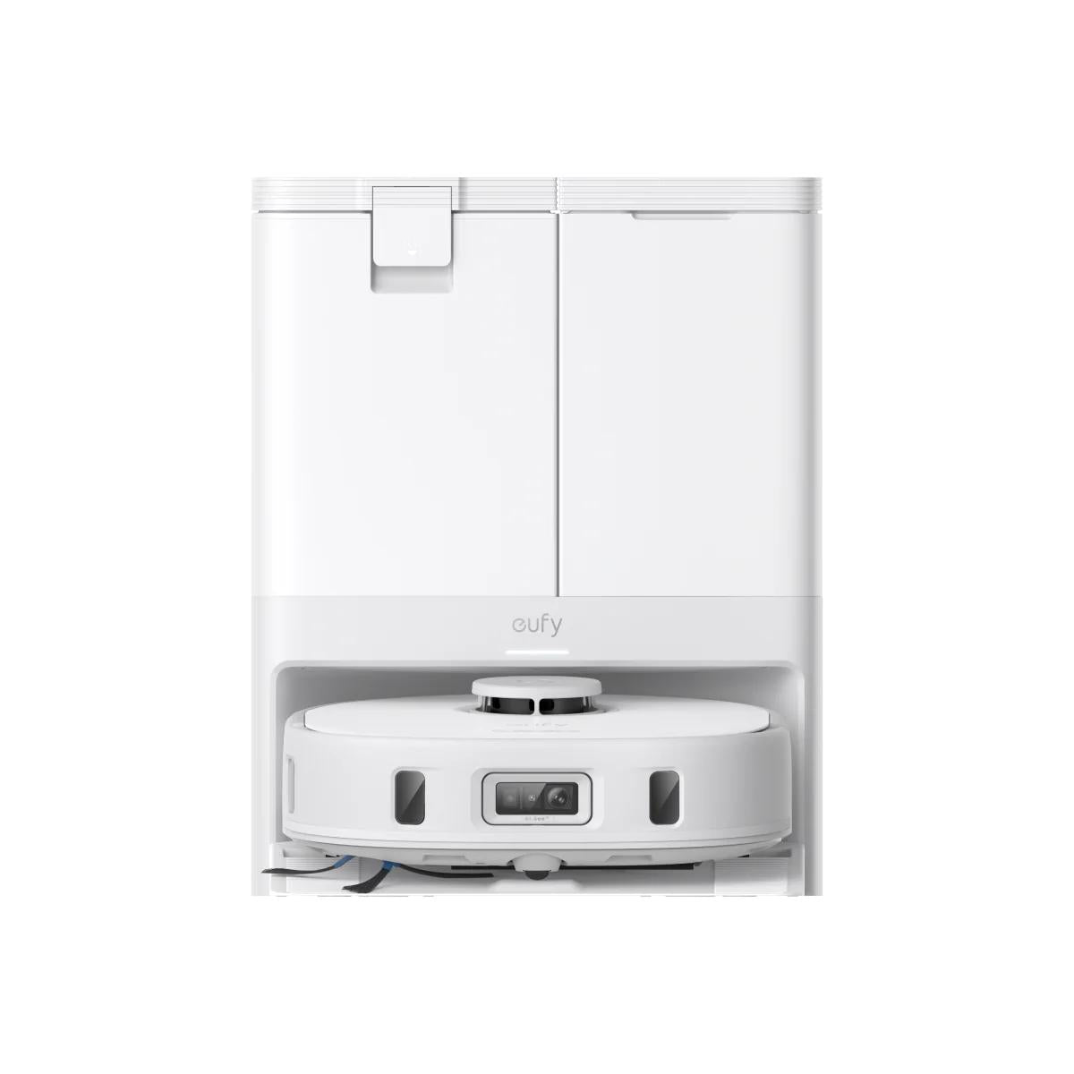 Robot All-in-One Anker "eufy X10 Pro Omni", 8.000 Pa, aspirare uscata si umeda, Wi-Fi, BTH, App, multi-suprafete, volum rezervor 2.5L, alb, "T2351G21" - 194644287153