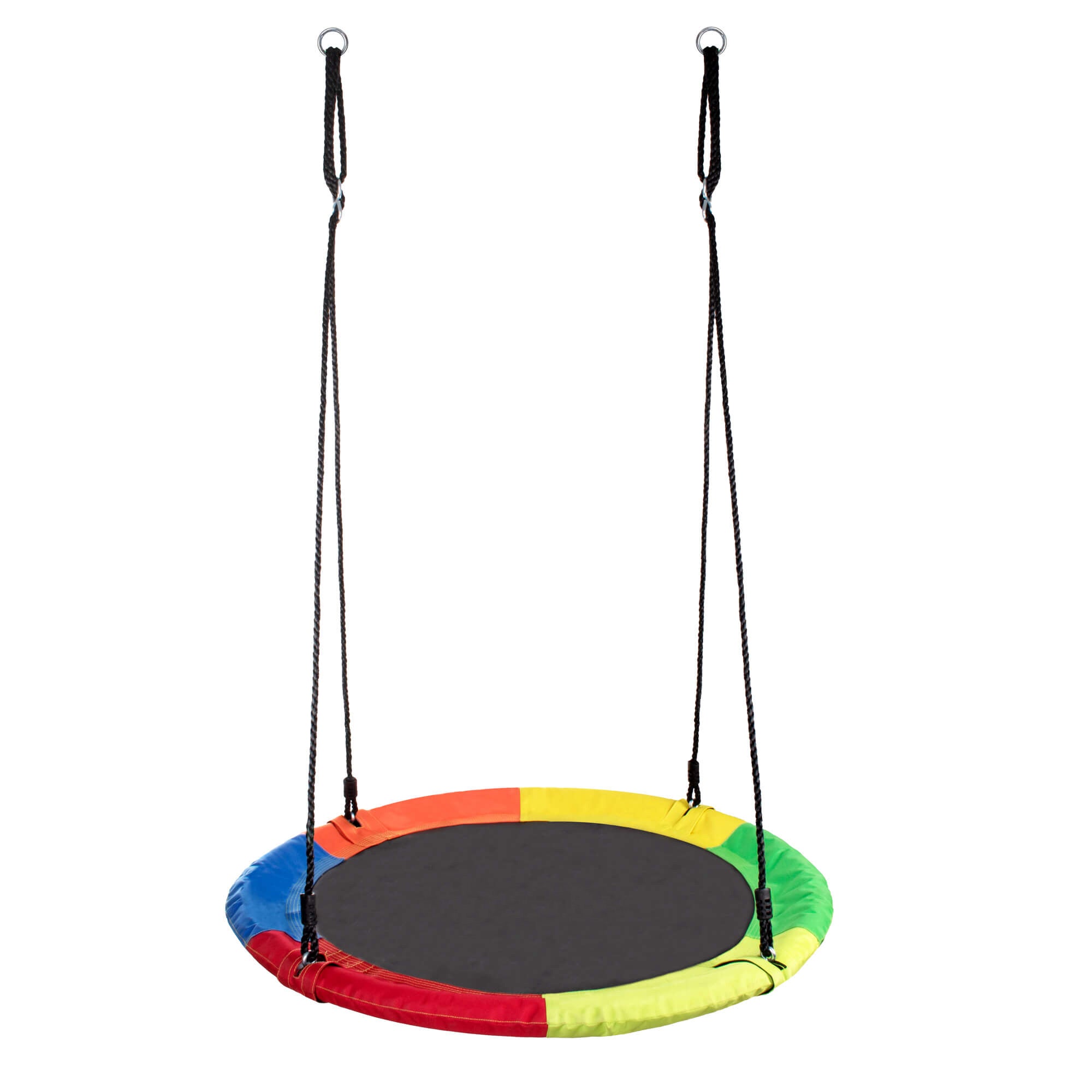 Leagan tip cuib Sersimo NS18, diametru 100cm, inaltime reglabila, pentru exterior, sarcina 120 kg, multicolor
