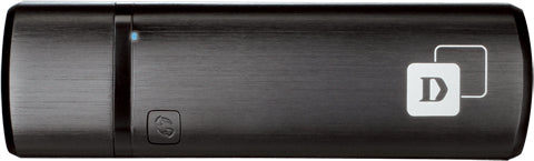 ADAPTOR RETEA D-LINK AC1200, extern wireless 2.4 GHz | 5 GHz, USB 3.0, port, 867 Mbps, antena interna x 1, "DWA-182"