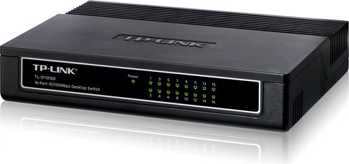 SWITCH TP-LINK 16 porturi 10/100Mbps, carcasa plastic "TL-SF1016D"