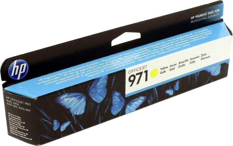 Cartus Cerneala Original HP Yellow, nr.971, pentru Officejet PRO X451DW|X576, , , "CN624AE"