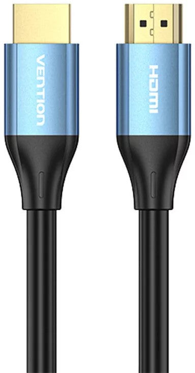 Cablu video Vention, HDMI (T) la HDMI (T), 3m, rezolutie 4K@ la 60Hz, conectori auriti, albastru, "ALHSI" - 6922794768109