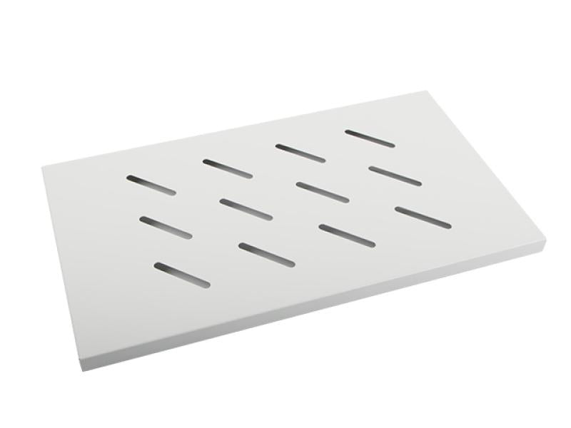 Lanberg Poliță fixă 486x270 mm, max. 120 kg, gri
