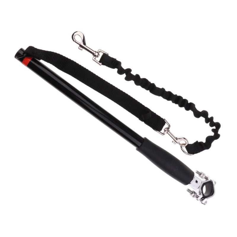 Lesa hands-free de caini pentru bicicleta, Sersimo, Negru