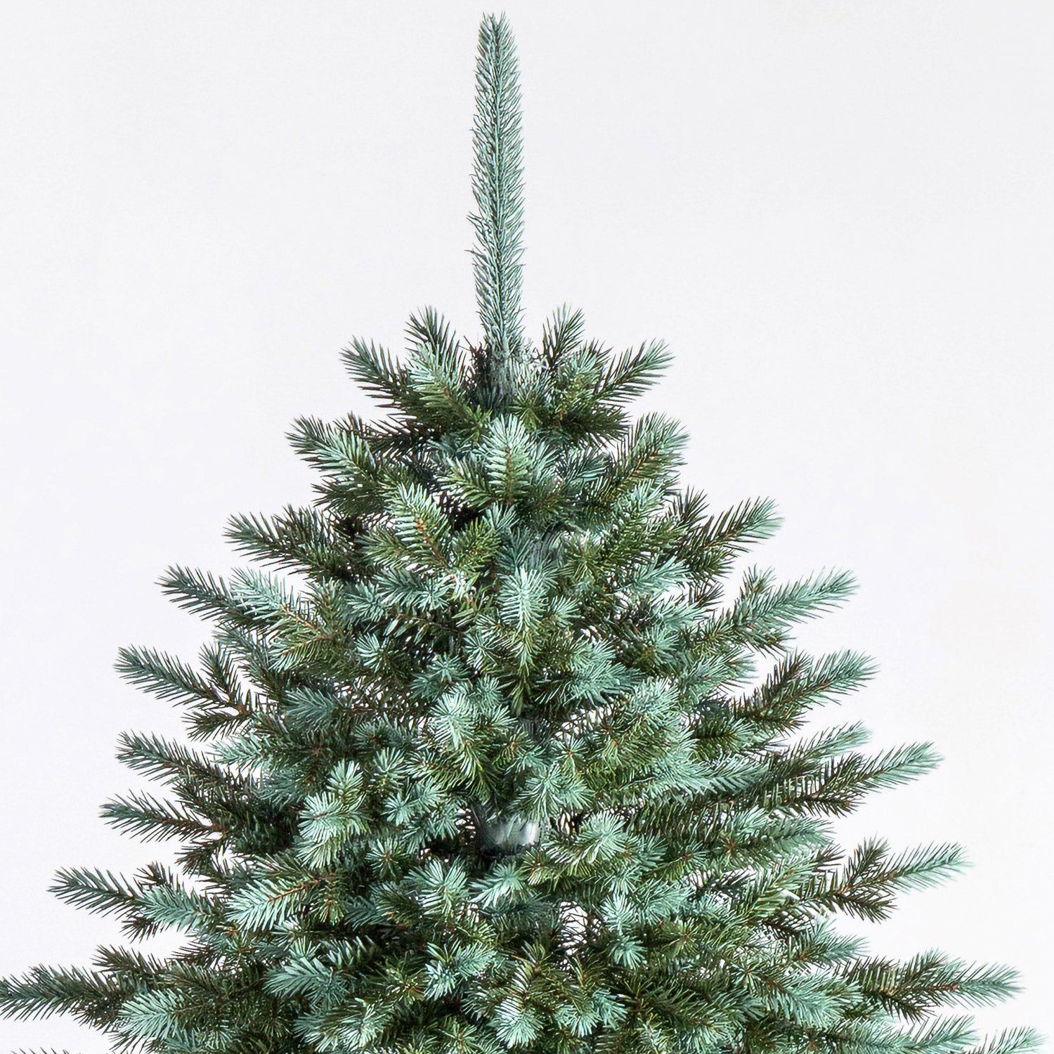 Brad artificial Christmas Deluxe by Sersimo, Alaska Select verde argintiu, integral 3D, 210 cm