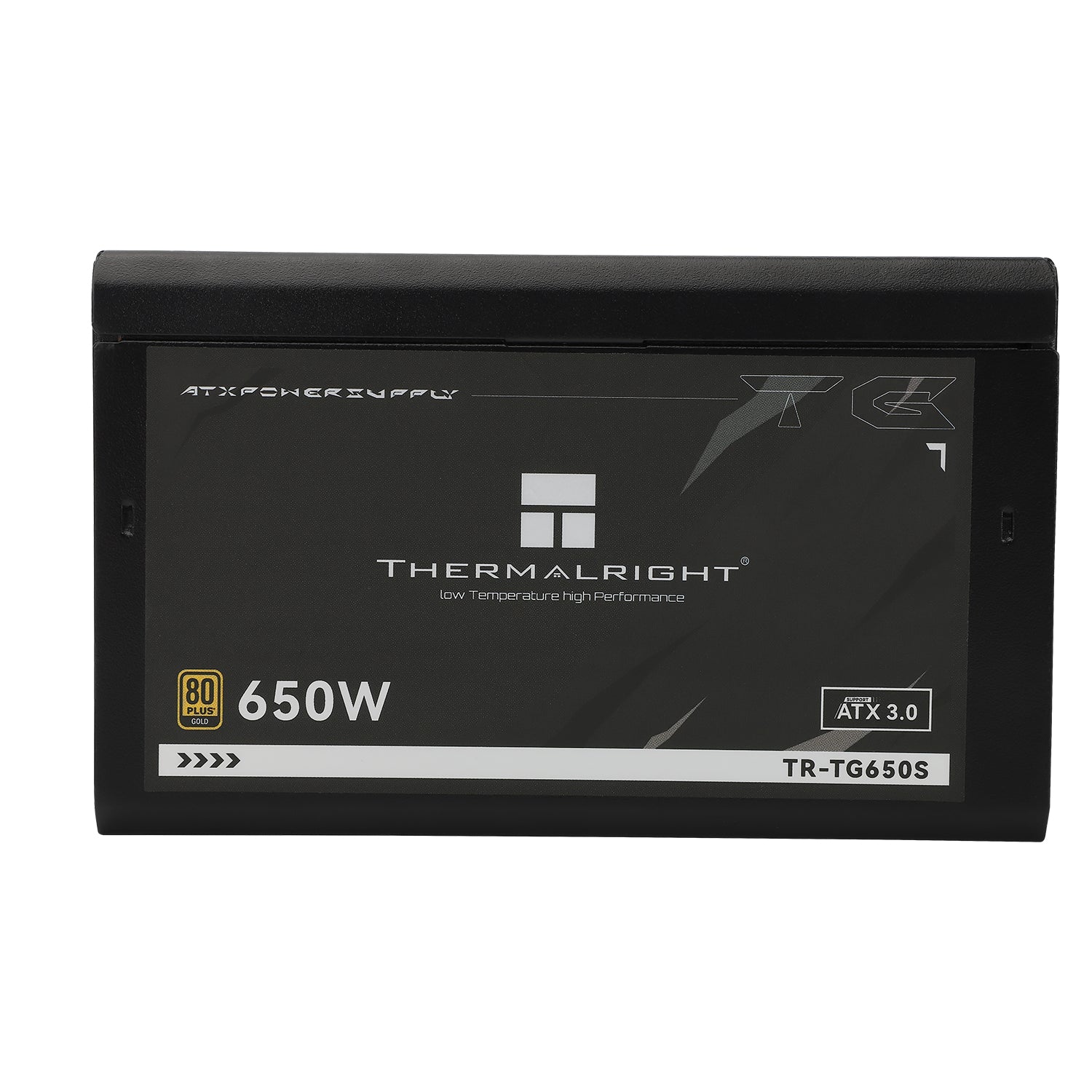 SURSA Thermalright "TR-TG650S", 650W, certificare 80 Plus Gold, non-modular, LLC, DC to DC, fan 120mm, negru, "TR-TG650S"