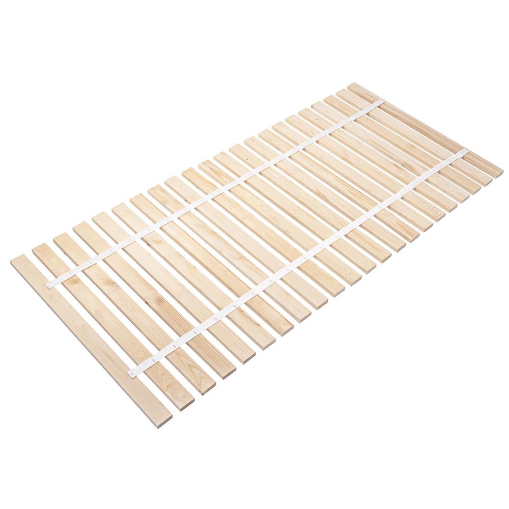 Somiera de pat cu sipci din lemn de pin si molid Premium, 23 benzi, 80x200cm