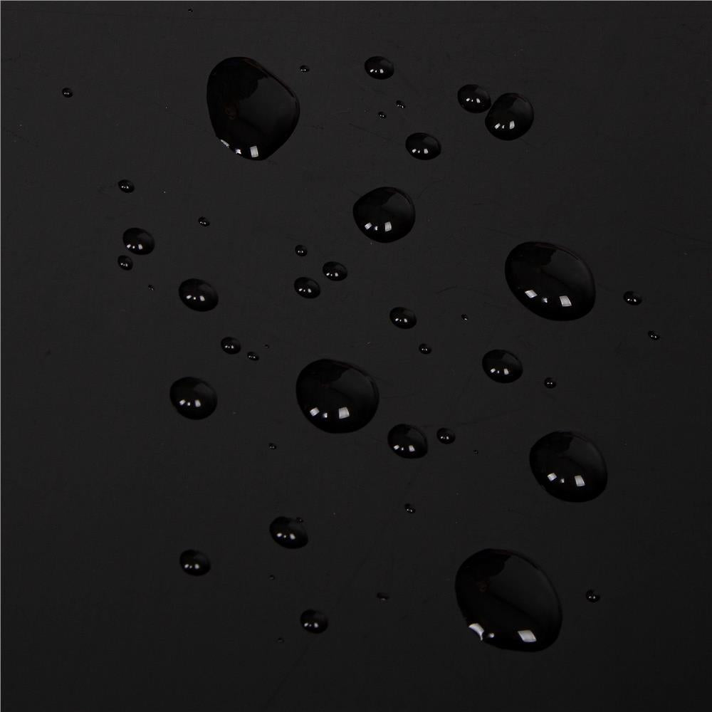 Protectie parchet pentru scaun de birou, polipropilena, 100x70cm, negru