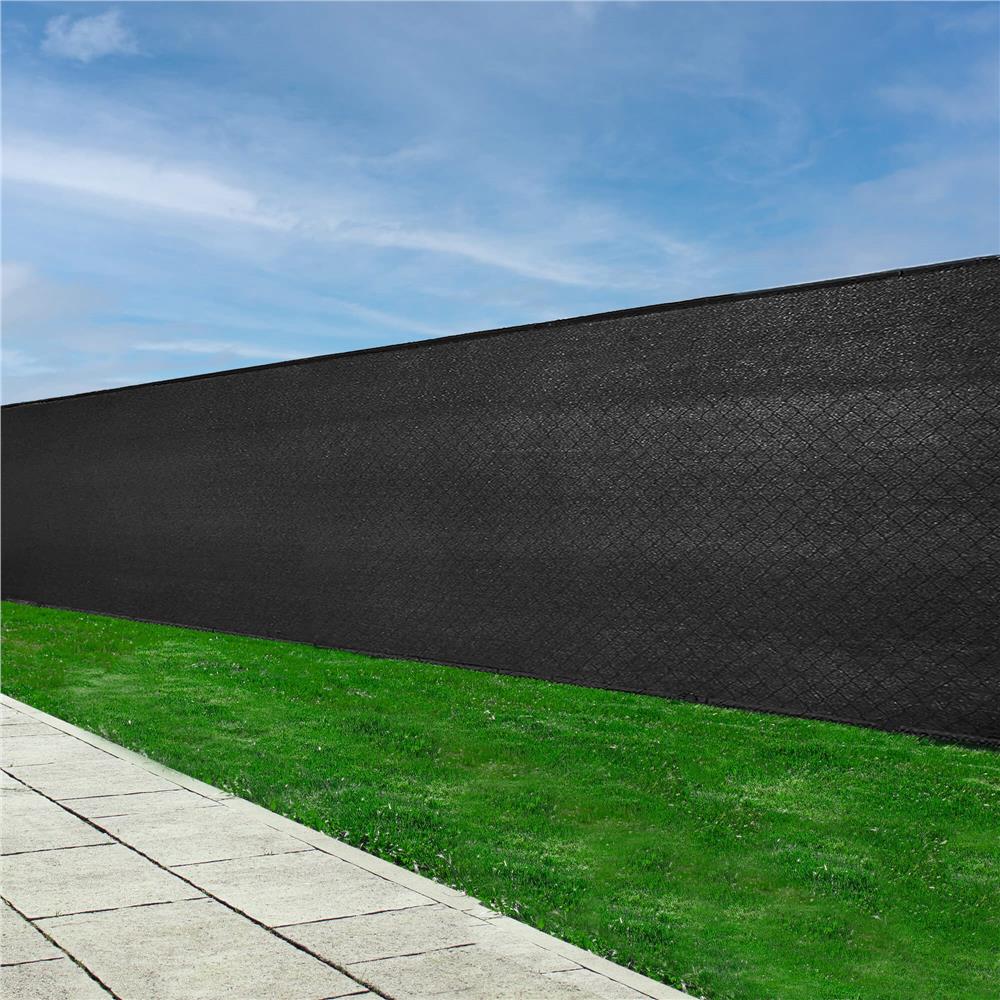 Plasa umbrire si intimitate pentru gard, 1.5m latime, 25m lungime, 185g densitate, gri
