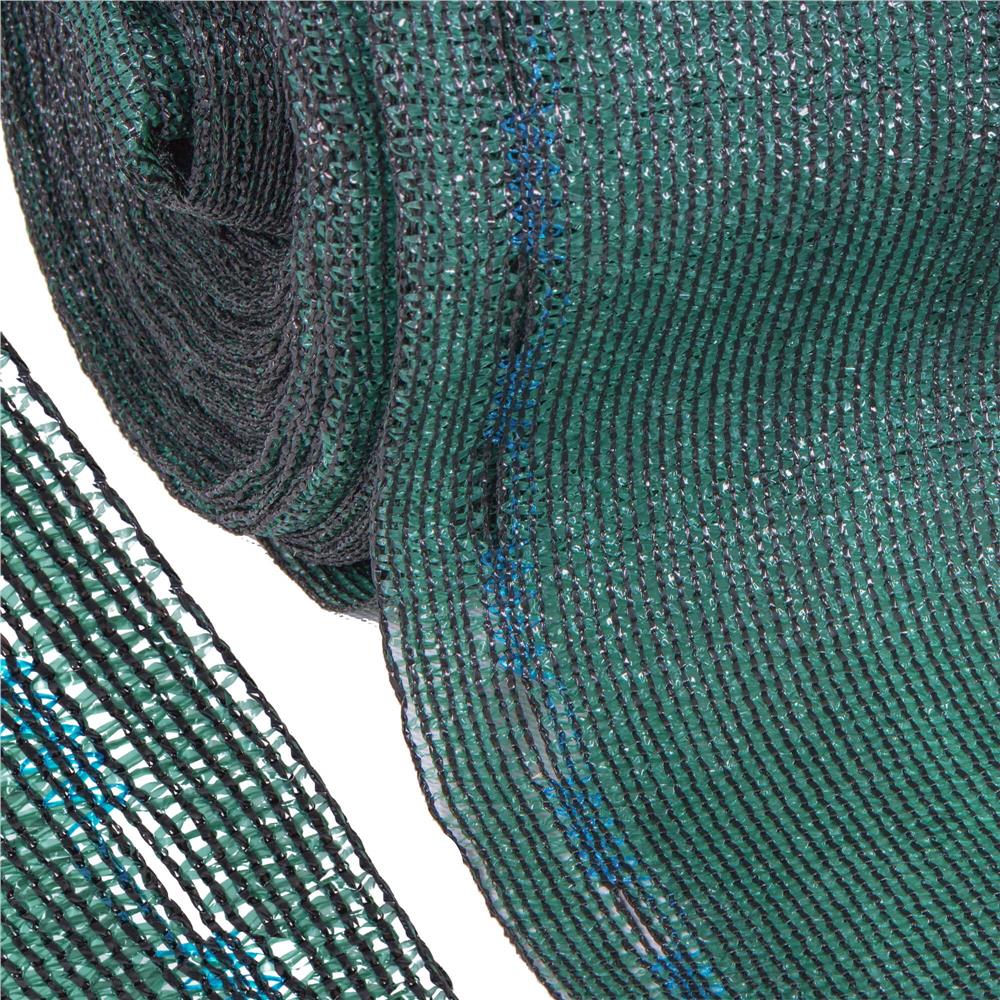 Plasa umbrire si intimitate pentru gard, 1.2m latime, 25m lungime, 140g densitate, verde