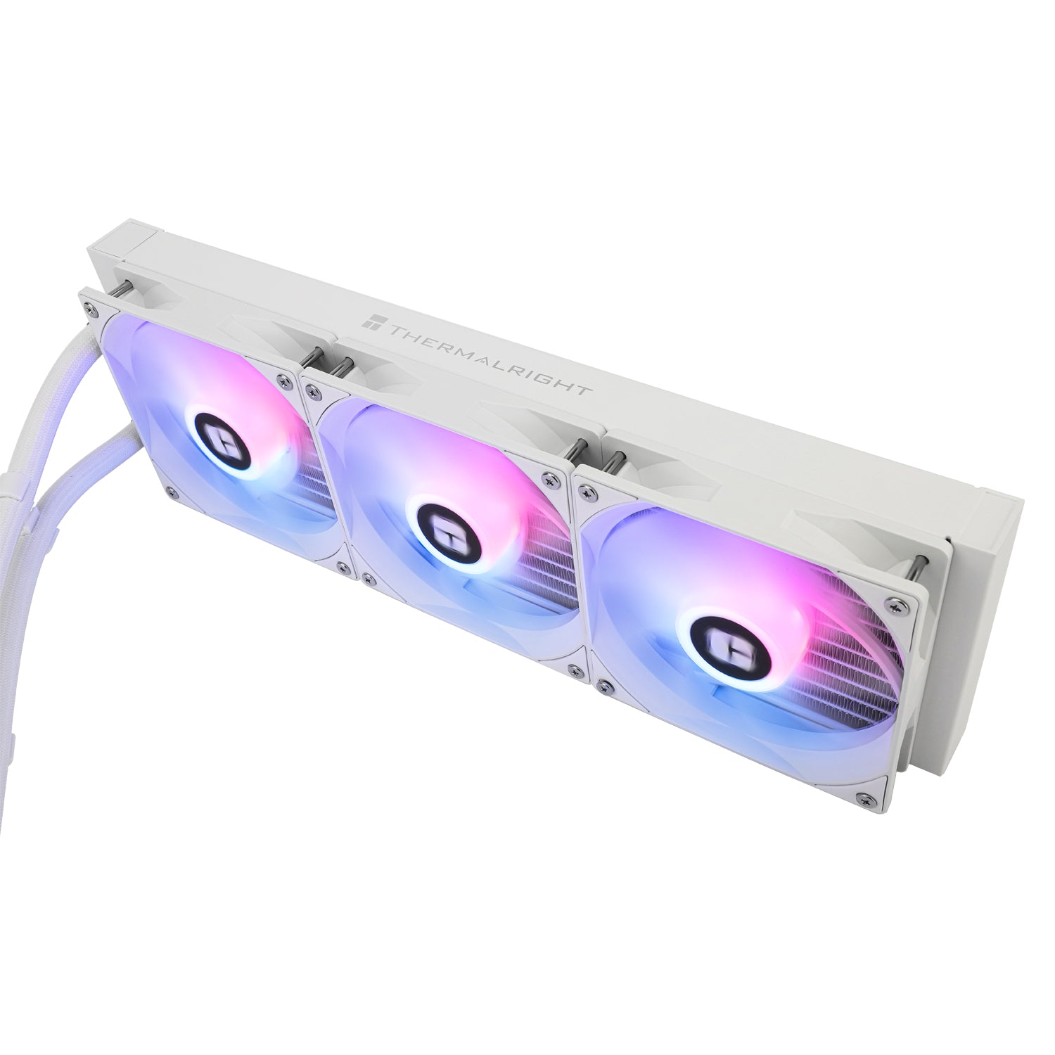 COOLER Thermalright "Aqua Elite 360 White Argb V3", skt. LGA1851, LGA 1700, AM4, AM5, racire cu lichid, 3 x 120mm, 1500 RPM, ARGB adresabil, alb "Aqua Elite 360 White Argb V3"