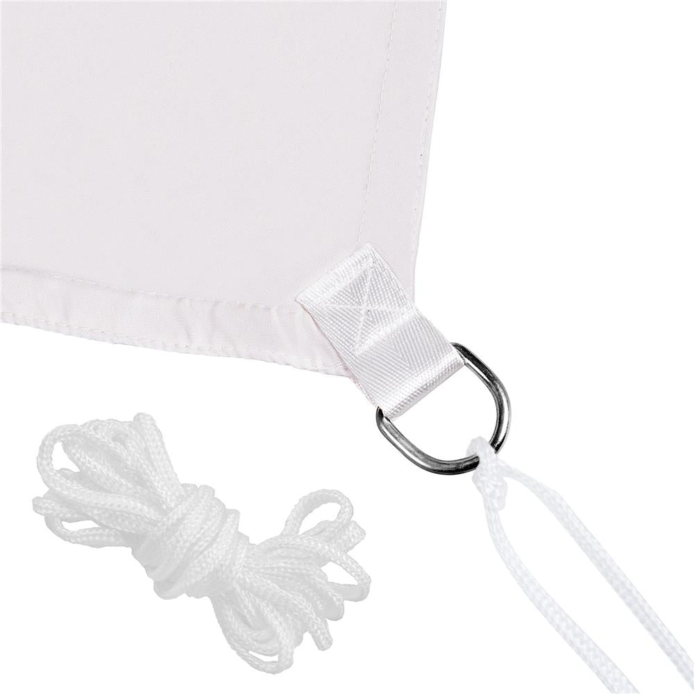 Copertina prelata de soare Sersimo SN133, dreptunghiulara, impermeabila cu protectie UV, 4x3m, gri deschis