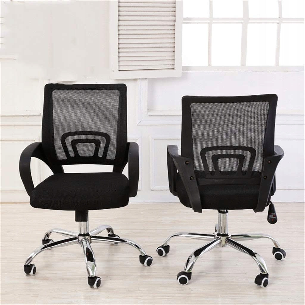 Scaun de birou ergonomic, cu brate, tesatura mesh, 120kg, negru