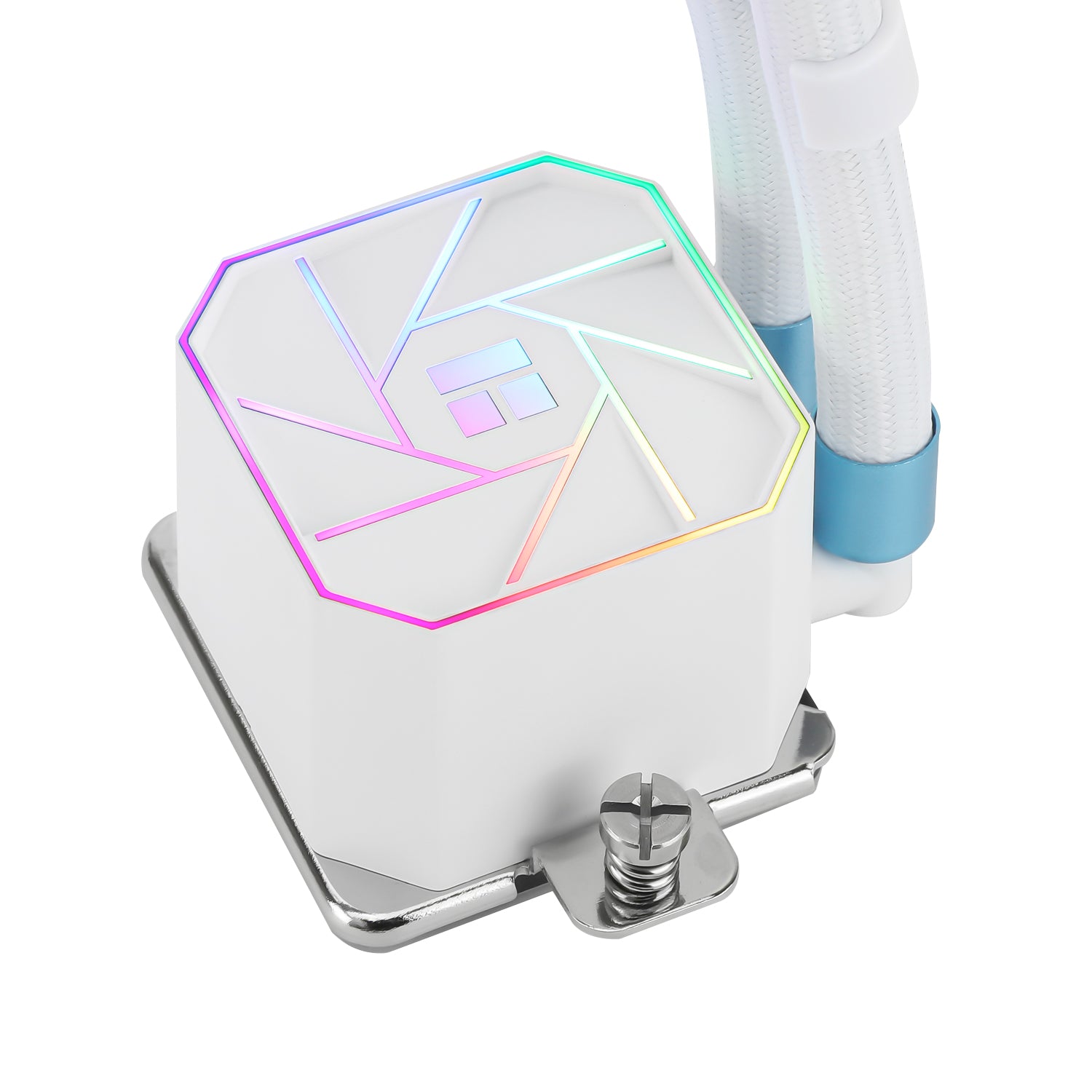 COOLER Thermalright "Aqua Elite 240 White Argb V3", skt. LGA1851, LGA 1700, AM4, AM5, racire cu lichid, 2 x 120mm, 1500 RPM, ARGB adresabil, alb "Aqua Elite 240 White Argb V3"