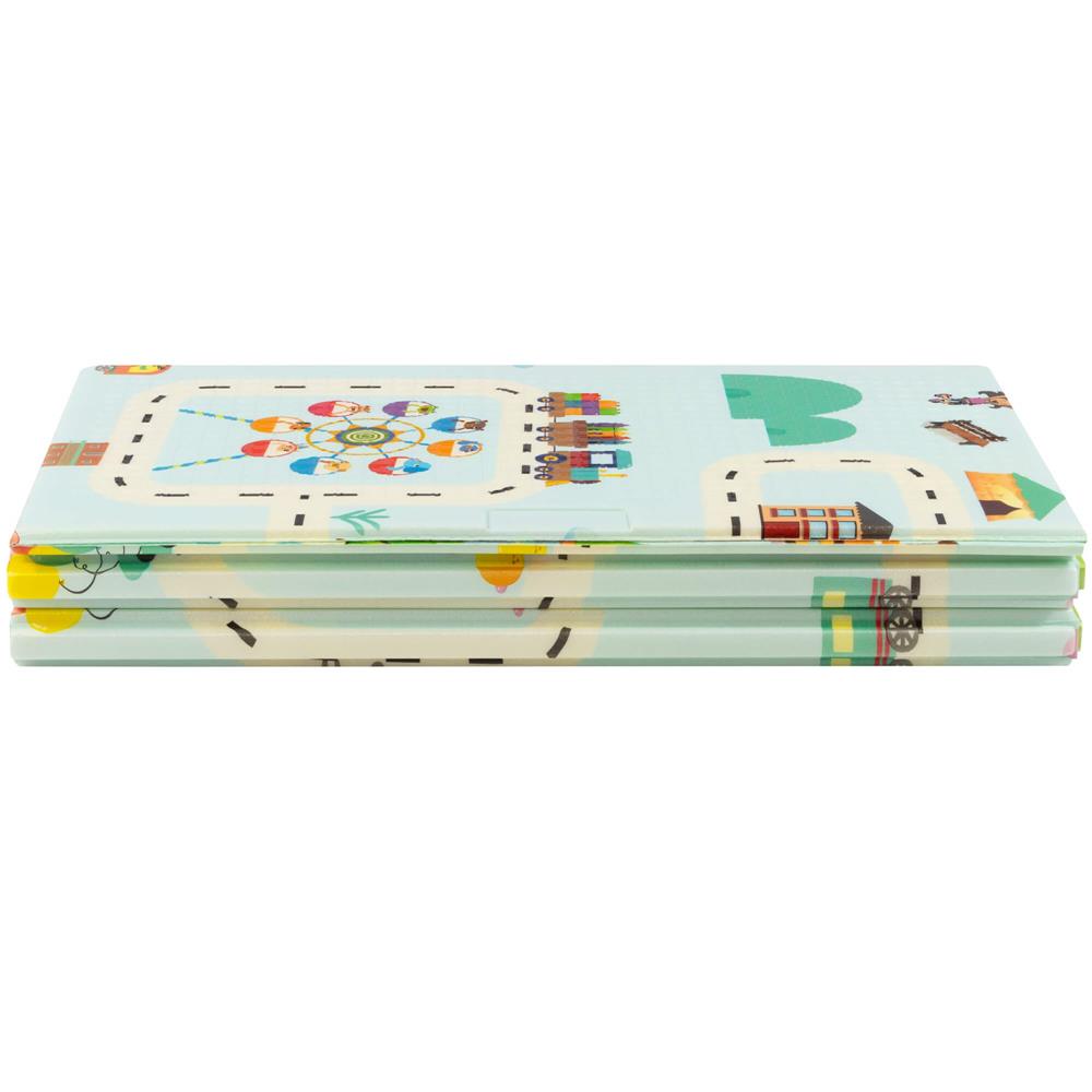 Covor pentru copii, din spuma moale XPE, non-alergic, 146×195 cm, cu animale