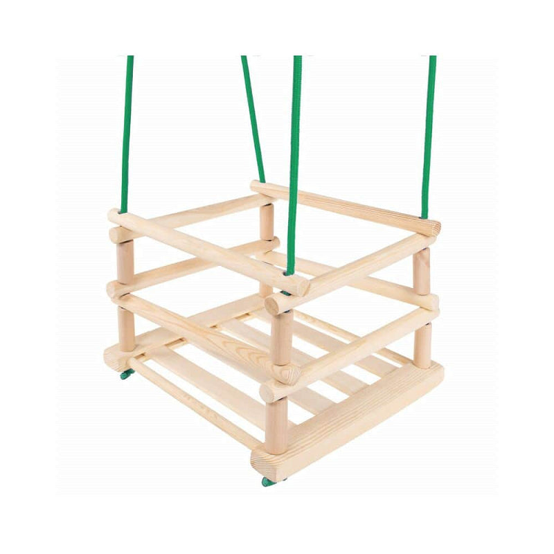 Leagan pentru copii din lemn, 33x34x25cm, maxim 70kg