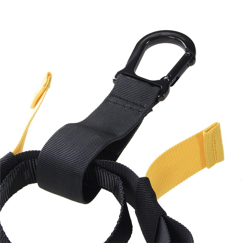 Set sistem suspensie tip TRX, fitness, crossfit sau aerobic, cu sac transport, 250kg